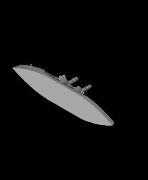 1250 Scale USS BB 4 Iowa 1898.stl