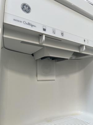 GE Refrigerator Water Push Button