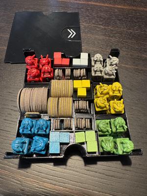 Apiary Game Worker, Resource and Tile Trays