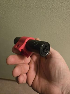 Round Power Bank Mount for 27mm Diameter