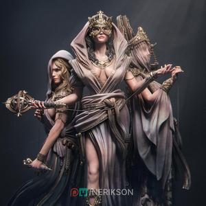 Moirae: The Three Fates [presupported]