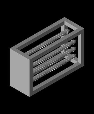 1/32 IJA Ho103 (12.7mm) gun barrels ×8