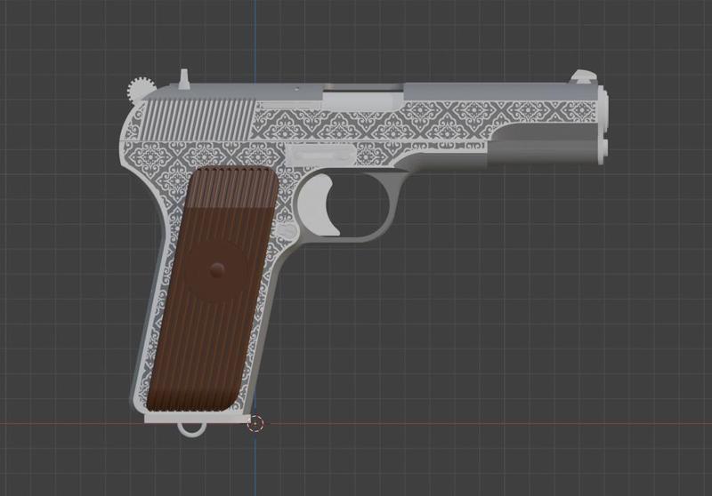 地铁 觉醒 托卡列夫TT33 雕花版 metro awakening