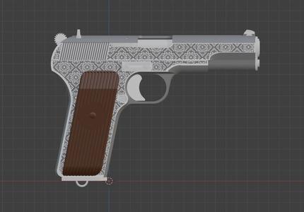 地铁 觉醒 托卡列夫TT33 雕花版 metro awakening