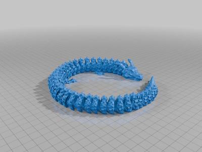 Cool articulated dragon