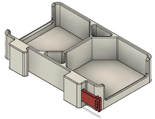 Shelly Duo Hutschienenhalter / Shelly Duo DIN-Rail holder