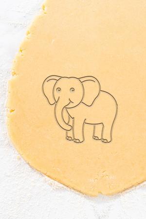 Elephant Cookie Cutter, Biscuit Cutter