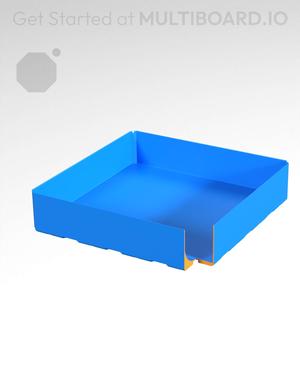4x4x1 - Curved Bin - Multibin Insert