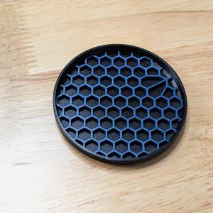 Coaster - Stackable - Removable Grid - 80mm