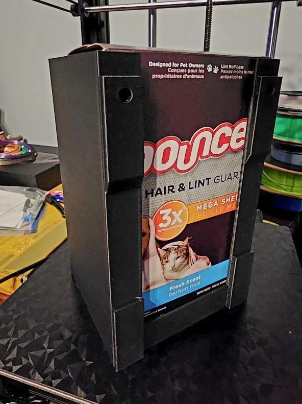 Wall Mounted Dryer Sheet Holder