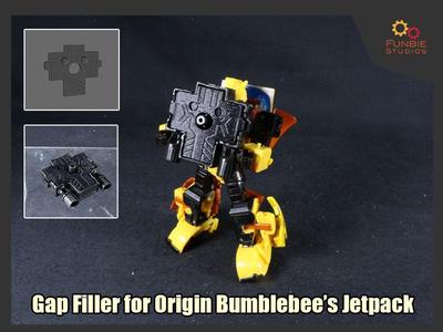 Gap FIller for Transformers Origin Bumblebee's Jetpack