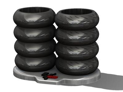 Pen Holder for Motorcycle Enthusiasts MotoGP Fans