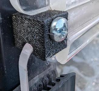 Golf Cart Windshield stop