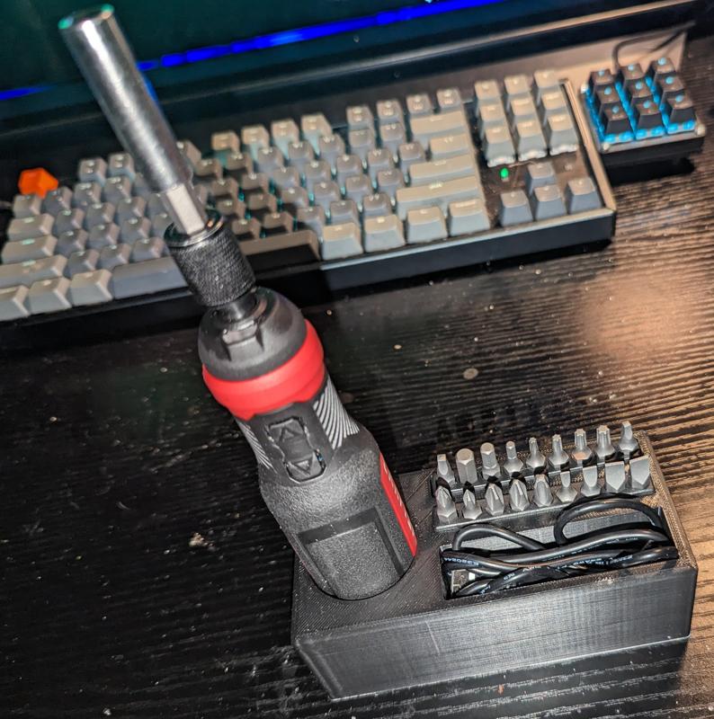 Craftsman 4V Electric Screwdriver Set holder (CMHT66718B20)