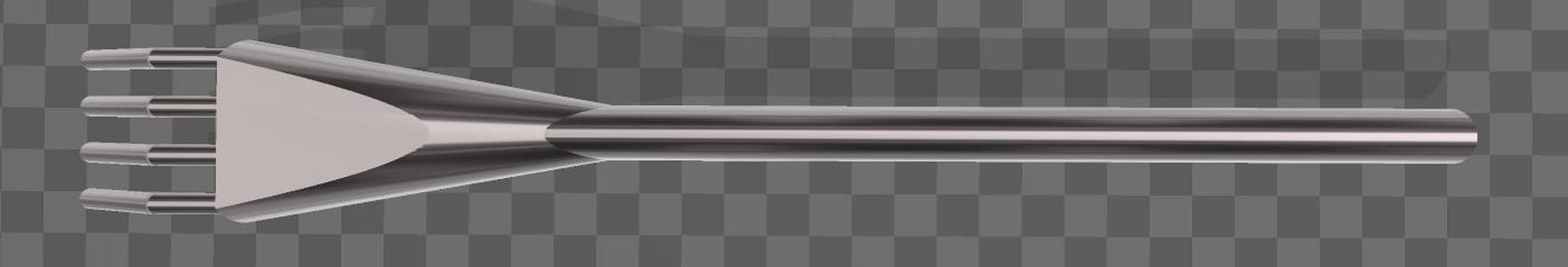 mano metalica rascador