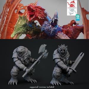 Bearfolk Berserker Warrior