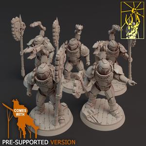 Cyber Forge Metal Combatants