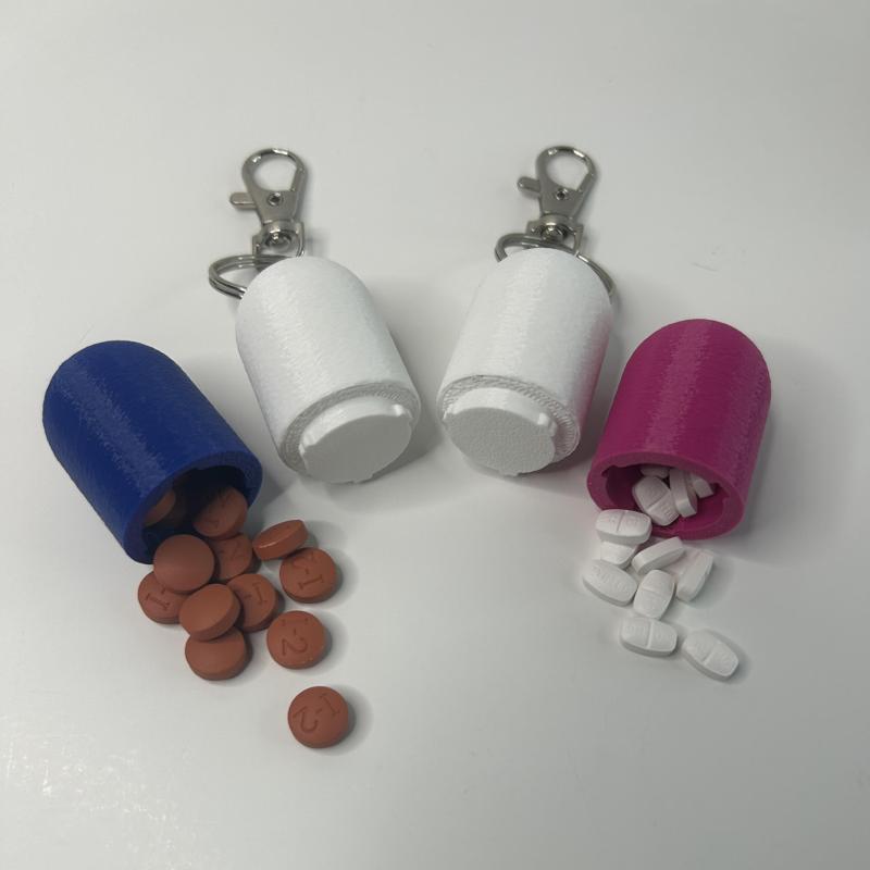 Medi-Mate (Pill Holder Keychain)