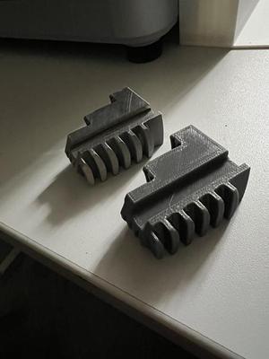 Weiche Backen für Zentra Drehbankfutter 125mm DIN6350