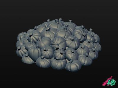 Pile of pumpkins