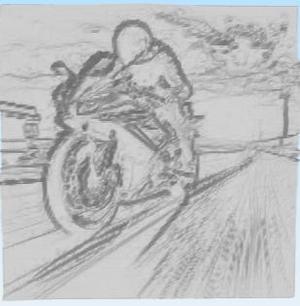 motorcycle 3D picture