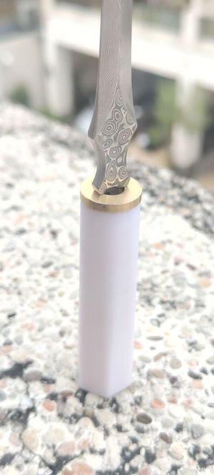 Small Tea knife cap and holder 