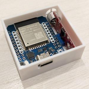 ESP32 + KY-037 mic module case with cover