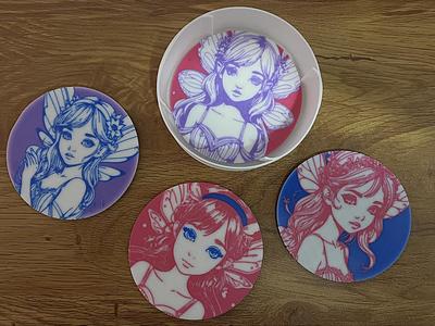 Fairy Coaster Set
