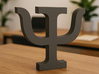 PsySymbol psicology logo decoration