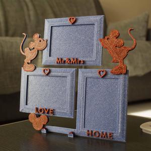 4x6 Frame LOVE Minnie & Mickey Mouse #ThangsFrameContest
