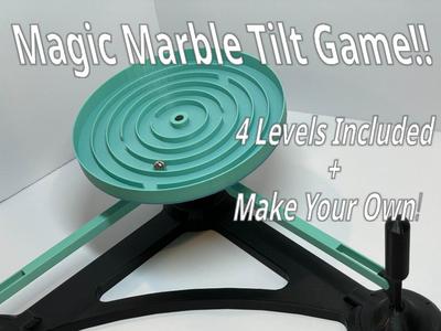 Magic Marble Tilt Game