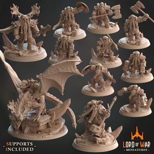 COMPLETE Frost Dwarves Army Bundle (Presupported)
