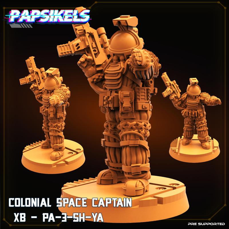 COLONIAL SPACE CAPTAIN XB PA 3 SH YA