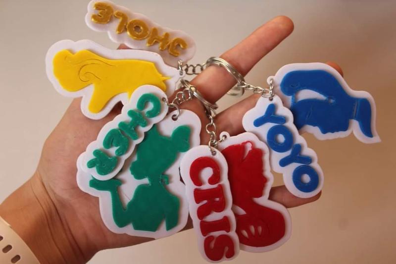 Llaveros de princesas