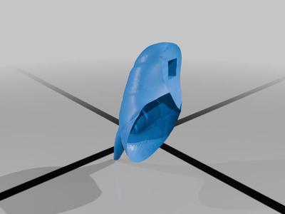 Demon goat horns sliced