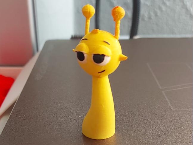 Yellow Sprunki AKA Simon - Incredibox style Art 