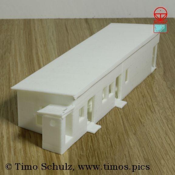 Nebengebäude 1 (Der Schuppen) vom Struckmannshaus (maßstabsgetreu)