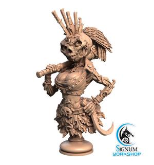 Bust of Rebecca Pumpkinhead