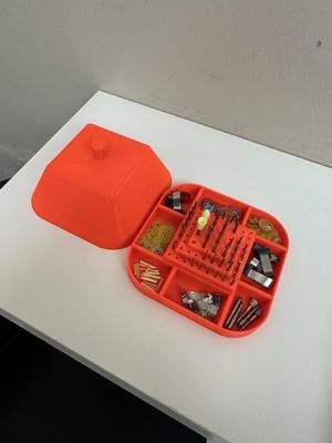 dental burbox bur holder