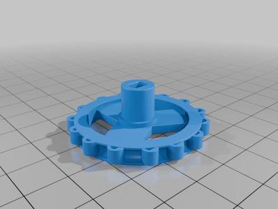 Hack Pack Domino Robot Carpet Wheel