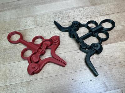 Angular Gripper Print-in-place