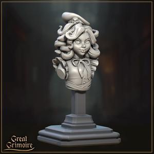 Bust of Ghost Baker