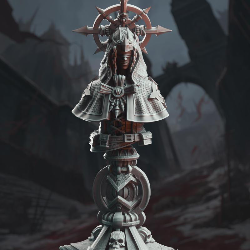 BUST Maiden Cleric - Amelie Saffron