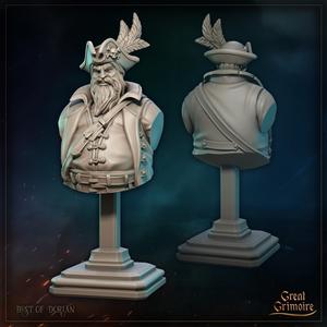 Bust of Dorian  Silverhand  Reed