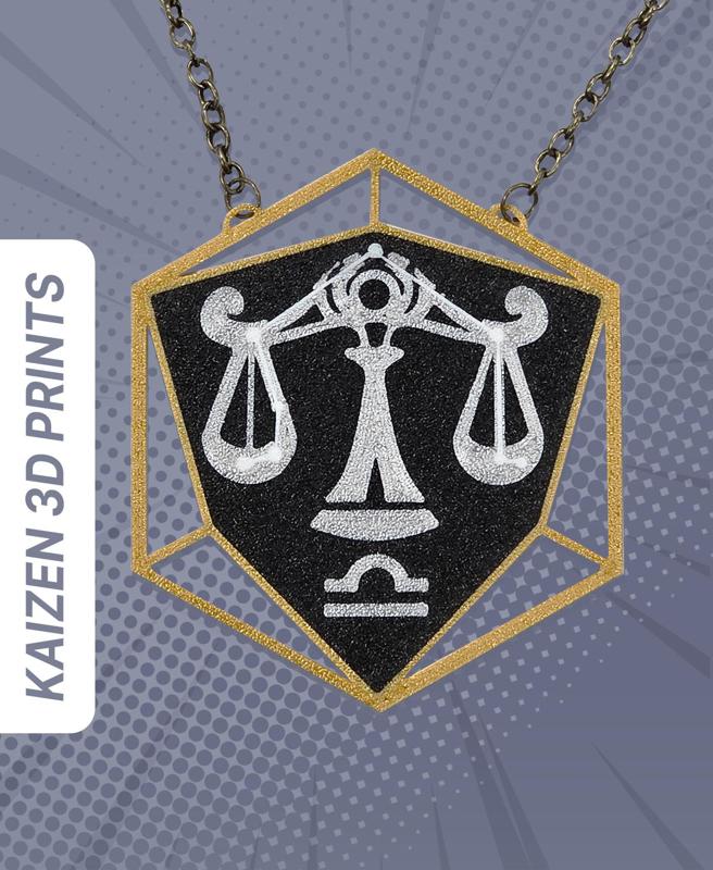 Libra Astrology Pendant