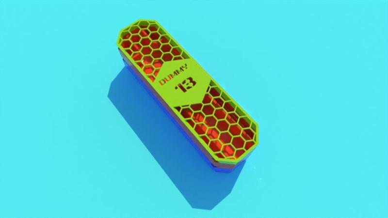 Dummy 13 Case with accessories box and display stand adapter - Fully customizable in the spreadsheet