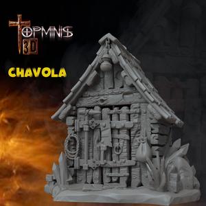 CASA MEDIEVAL ESCENOGRAFIA PARA JUEGOS DE ROL