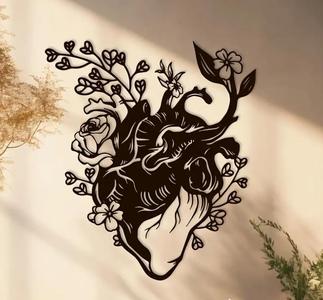 Anatomical Heart Wall Art