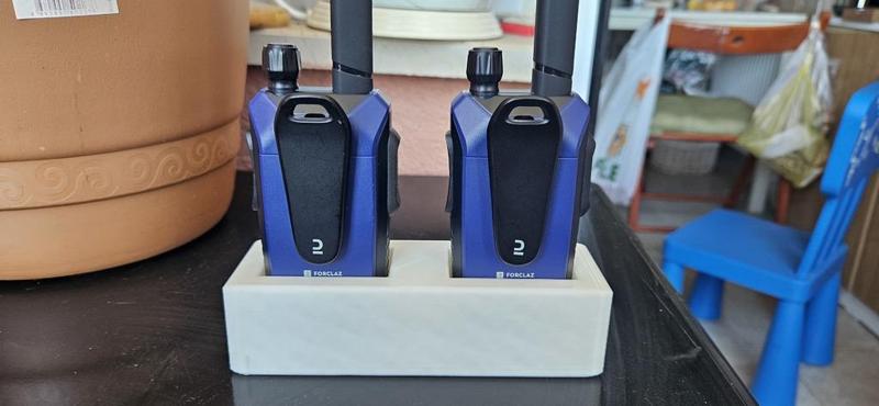 Forclaz wr500 walkie talkie desk stand