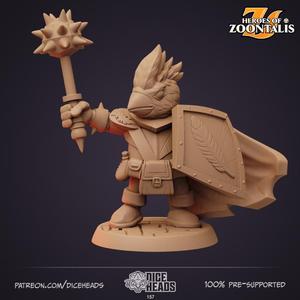 Cardinal Cleric (pre-supported included)